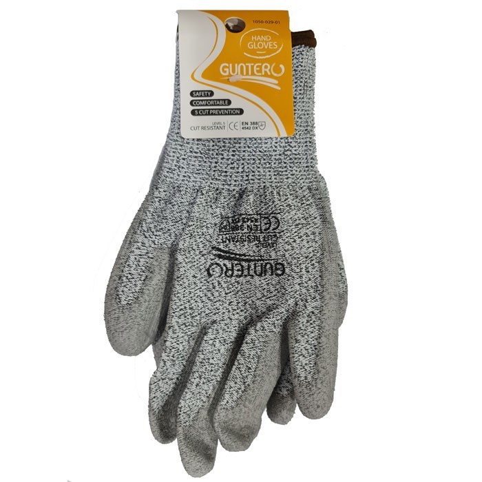 Guntero HT-1709 Sarung Tangan Anti Pisau Hand Gloves Cut Resistant