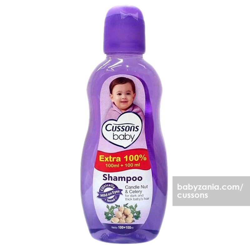 Cussons baby shampoo extra 100% 100ml +100ml
