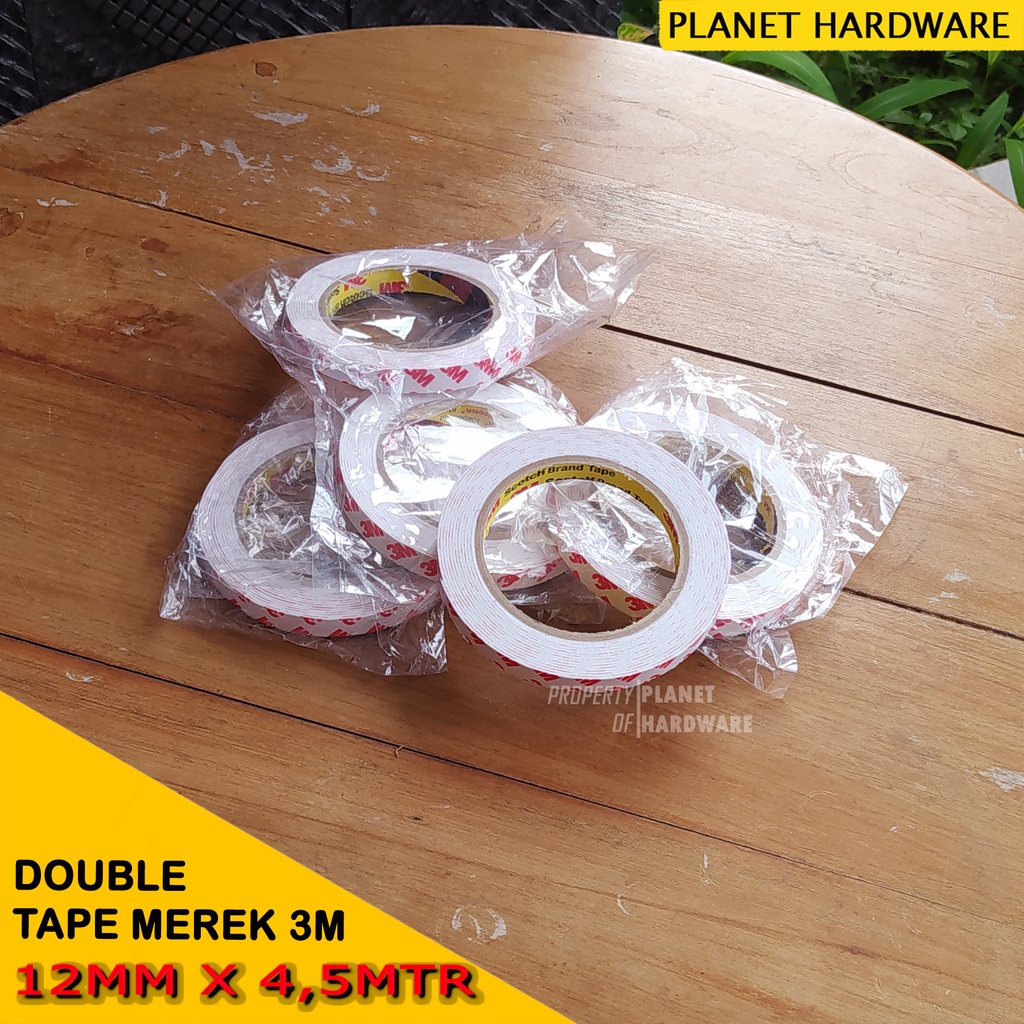 

3m Double Tape Foam Super Kuat Warna Putih