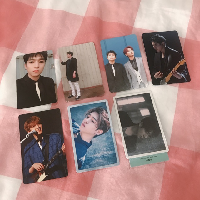 Day6 Sungjin Pc Photocard Entropy, Entropy Binder, Youth DVD, The Best Day, If Mata Aetara