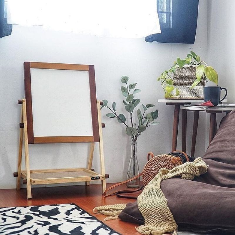 PAPAN TULIS 2 SISI MENKAY DRAWING BOARD