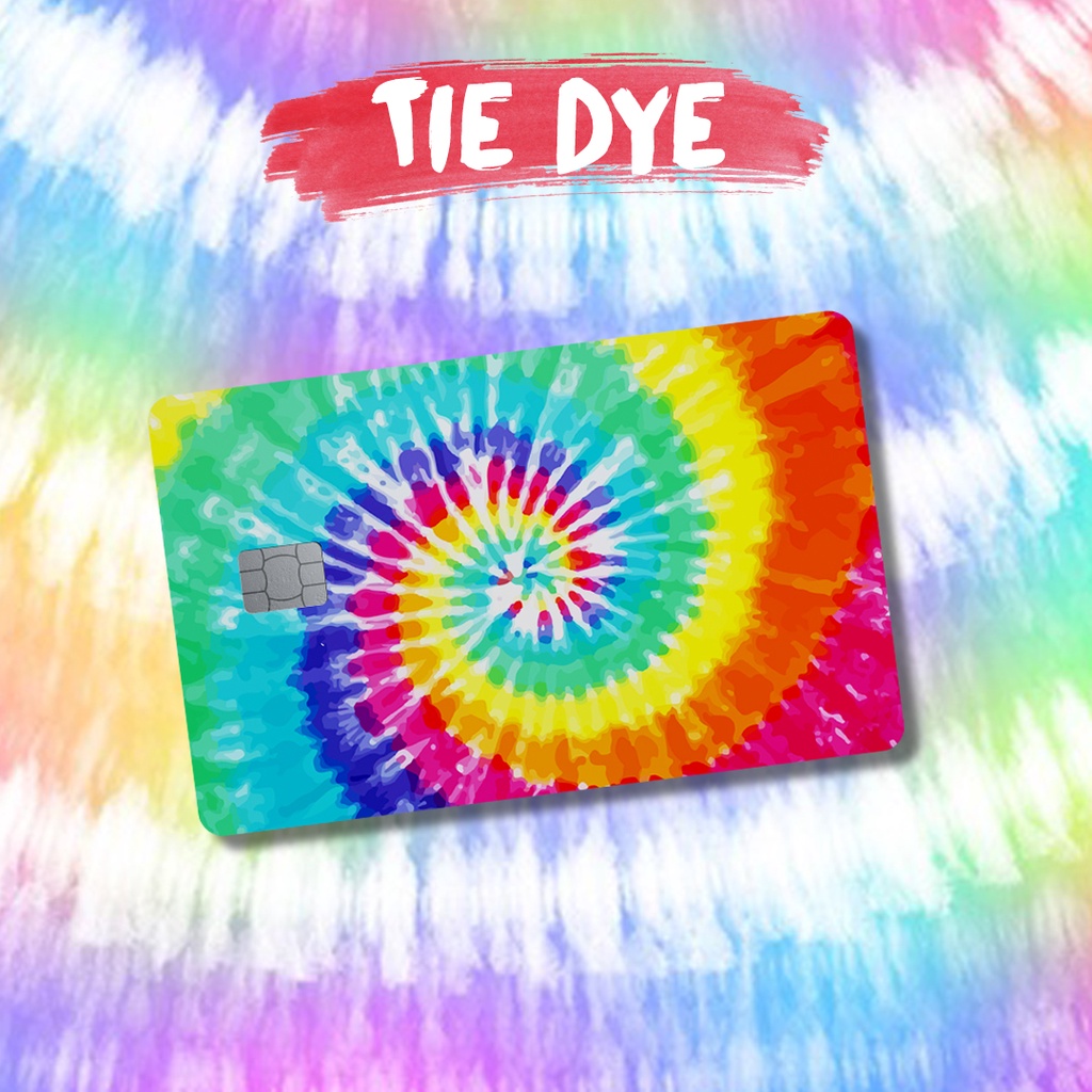 TIE DYE | GARSKIN / STICKER KARTU ATM / SKIN KARTU ATM / DEBIT / CREDIT / EMONEY / FLAZZ | CARDSKINS