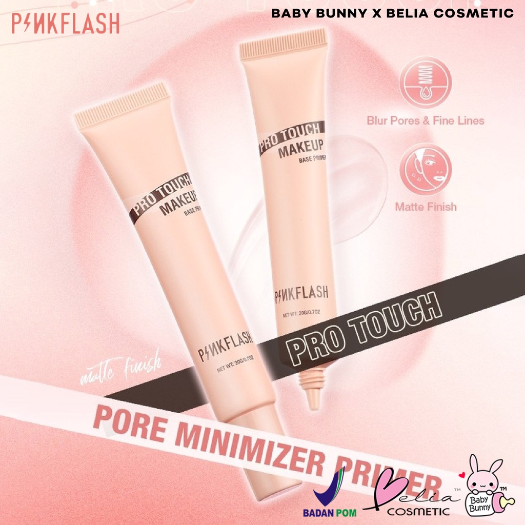 ❤ BELIA ❤ PINKFLASH Pro Touch Make Up Base Primer | Make Up Base | Primer BPOM PF-F12