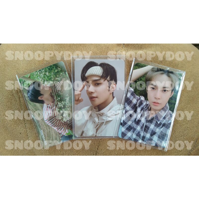 wts pc/photocard nct 127 doyoung jidat + jungwoo future