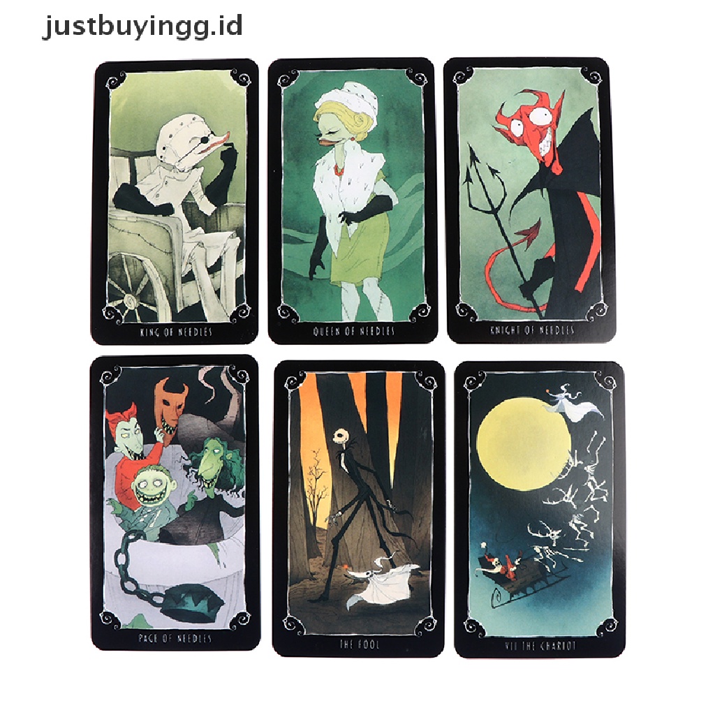 (Justbuyingg.Id) Kartu Tarot The Nightmare Before Christmas