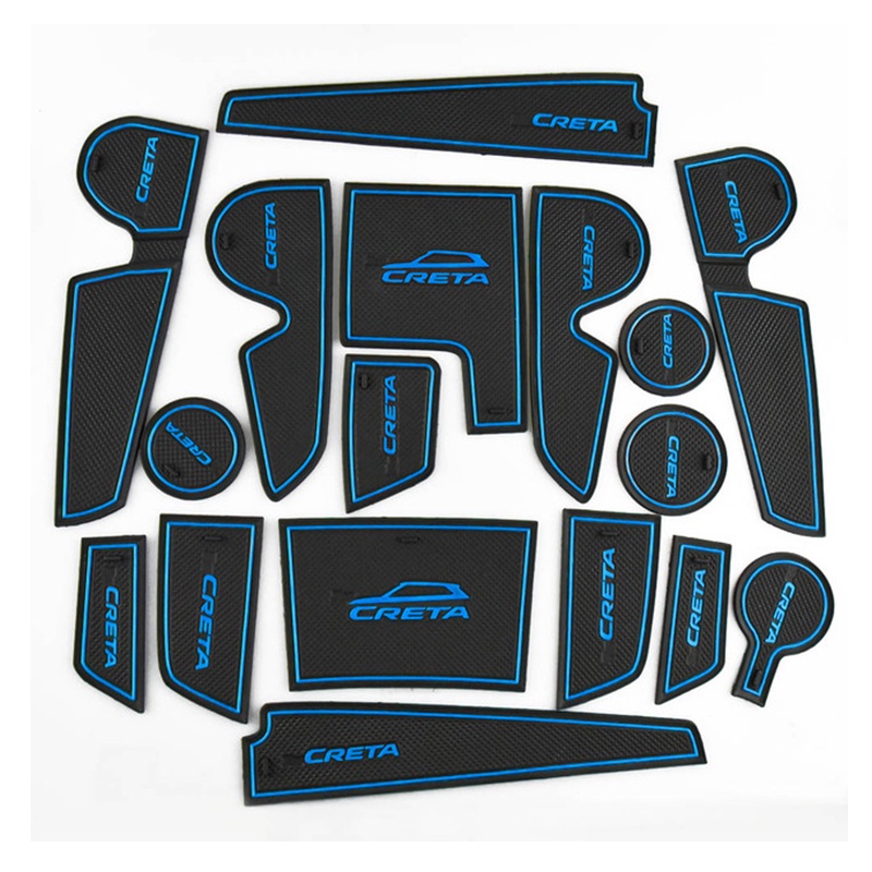 Pad Karet Anti Slip Untuk Hyundai Creta IX25 2017 2018 2019 2020 2016