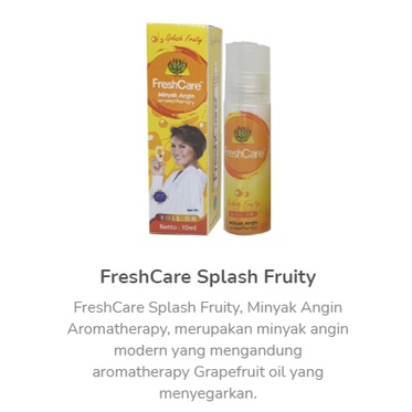 Fresh Care Minyak Angin Aromatheraphy Roll On 10ml