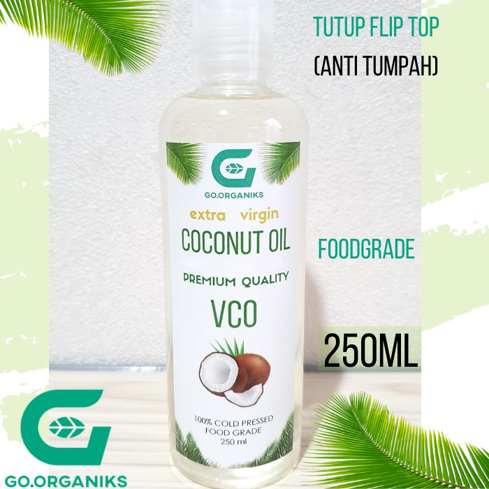 

Extra Virgin Coconut Oil VCO 250ml | Asli 100% Minyak Kelapa Murni | Daya tahan tubuh Imunitas