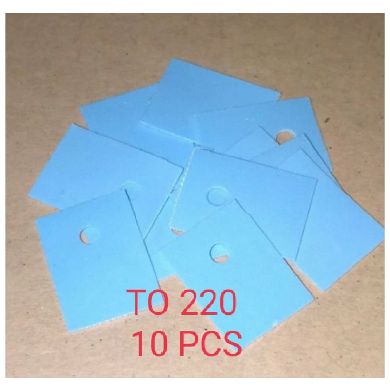 isolator TO 220 silicon transistor mosfet TO220 / isolator karet TO-220 / isolator transistor