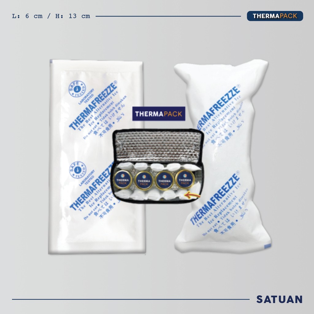 Thermafreeze Ice Gel Satuan | Therma Freeze Dry Ice Pack - Per 5 Pc