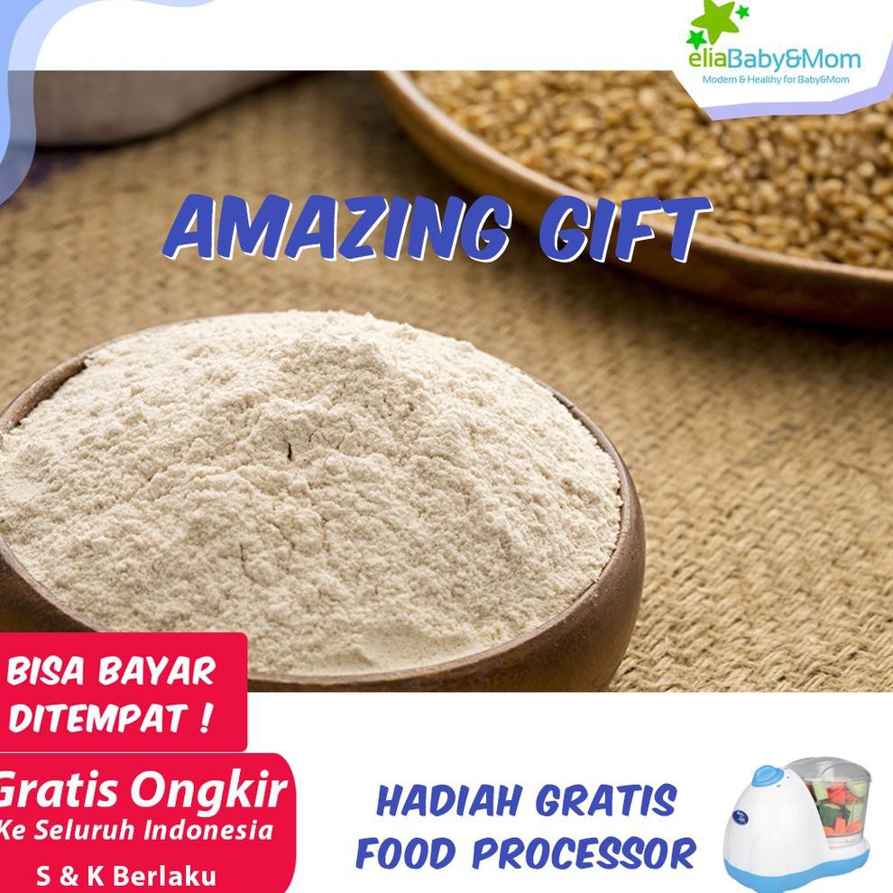 

rS1Code Tepung Tempe Organik Powder Bubuk Tempe Untuk Mpasi Organik MPASI Bayi 50 gram C9L7 (terlari