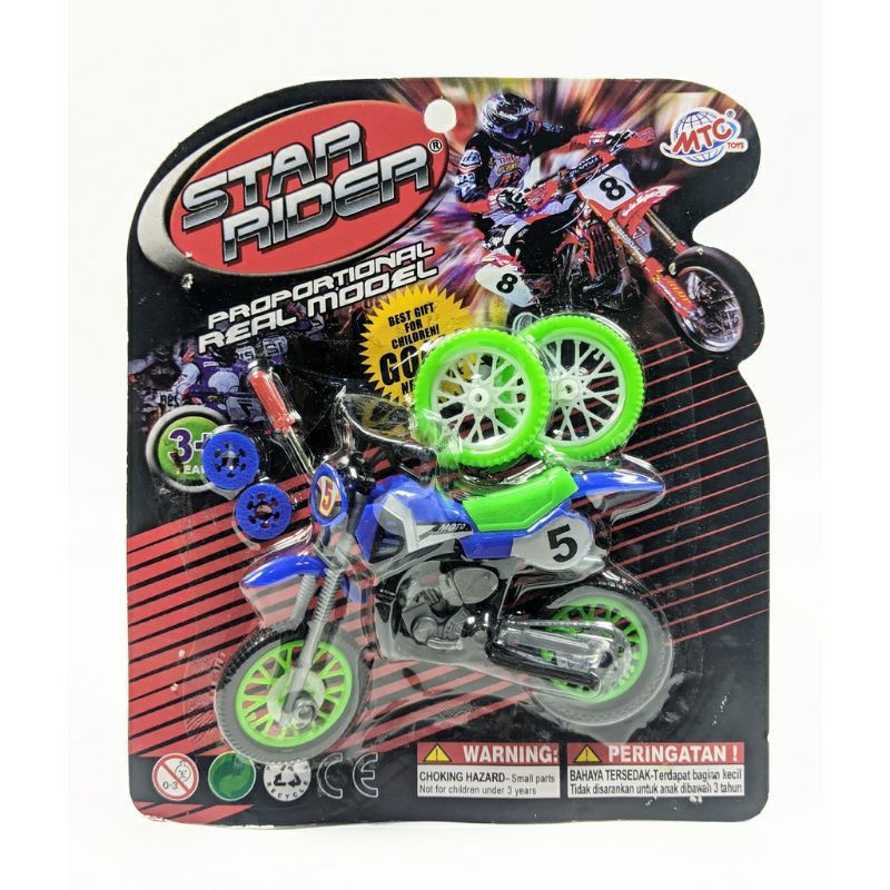 Mainan Anak Motor Cross MC 323 // MAINAN ANAK MOTOR TRAIL