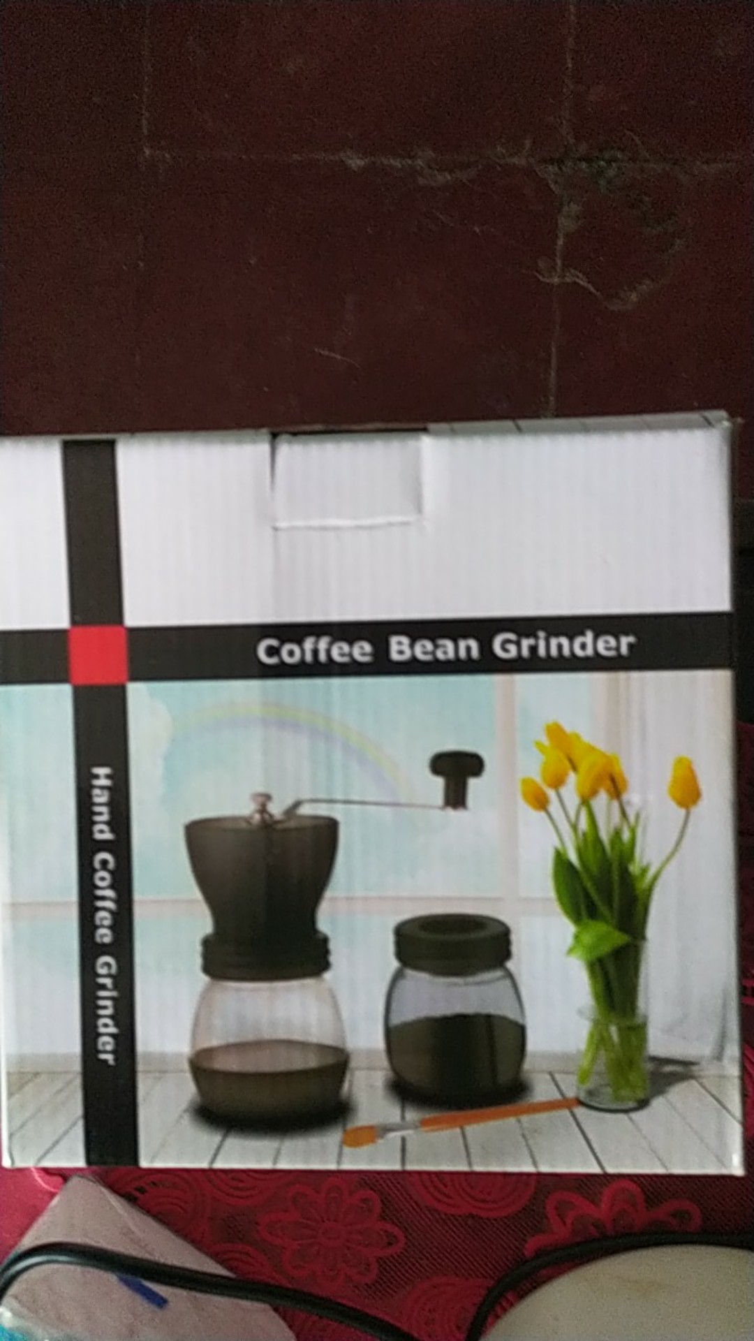 Homadise Alat Penggiling Kopi Manual Coffee Grinder - Cf4146 - Black