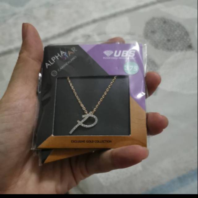 Kalung alpha star kadar 375