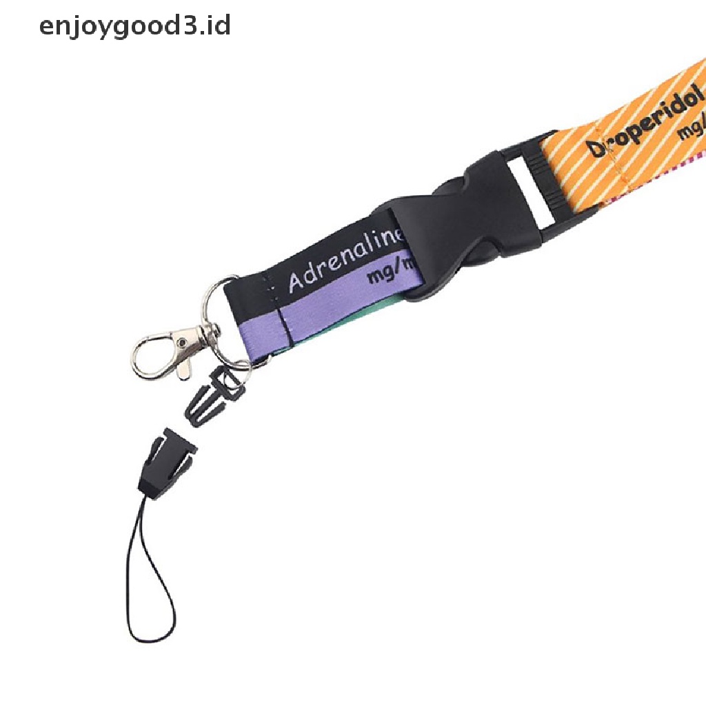 (Rready Stock) Tali Lanyard Gantungan Kunci Seri ICU Untuk Dokter / Teman