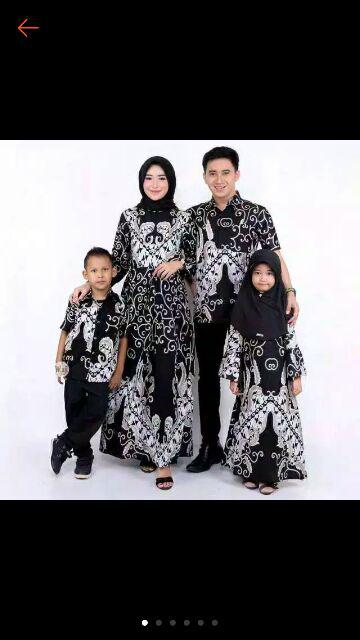 Maura Couple-sania Ruffle Batik Couple Ori Ndoro Jowi Dnt Garansi Termurah Shopee