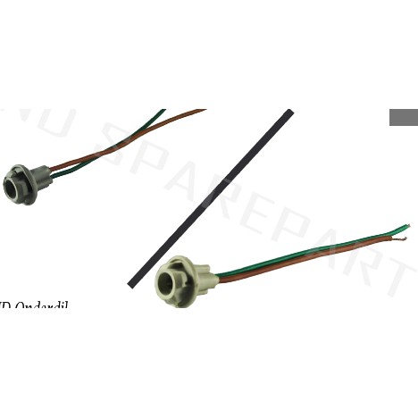 Fitting-Fiting-Piting-Pitting-Socket-Soket Lampu Sen-Sein Motor-Mobil isi 5pcs