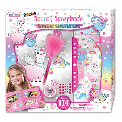 

Mainan Anak HOT FOCUS Secret Scrapbook Creation Llama Menulis Momen Berkesan di Scrapbook Rahasia