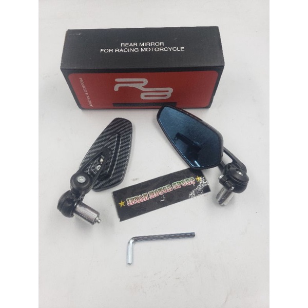 SPION JALU STANG OVAL BAR END MIO BEAT VARIO SCOOPY NMAX VARIO PCX VIXION R15 DLL CARBON KARBON