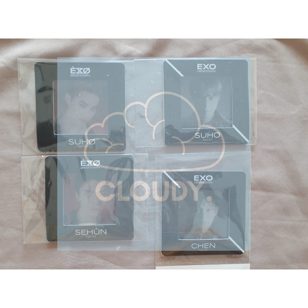 PHOTO SLIDE EXO OFFICIAL ALBUM OBSESSION