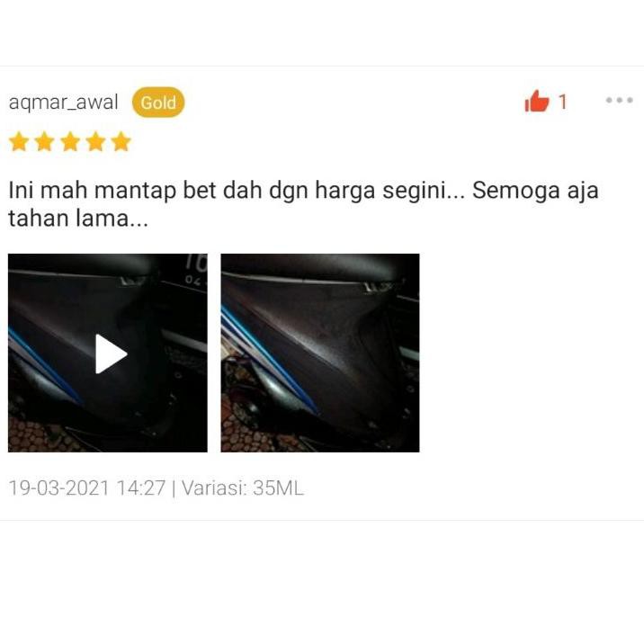 ✦ penghitam body motor permanen 100ML New Brand ➱