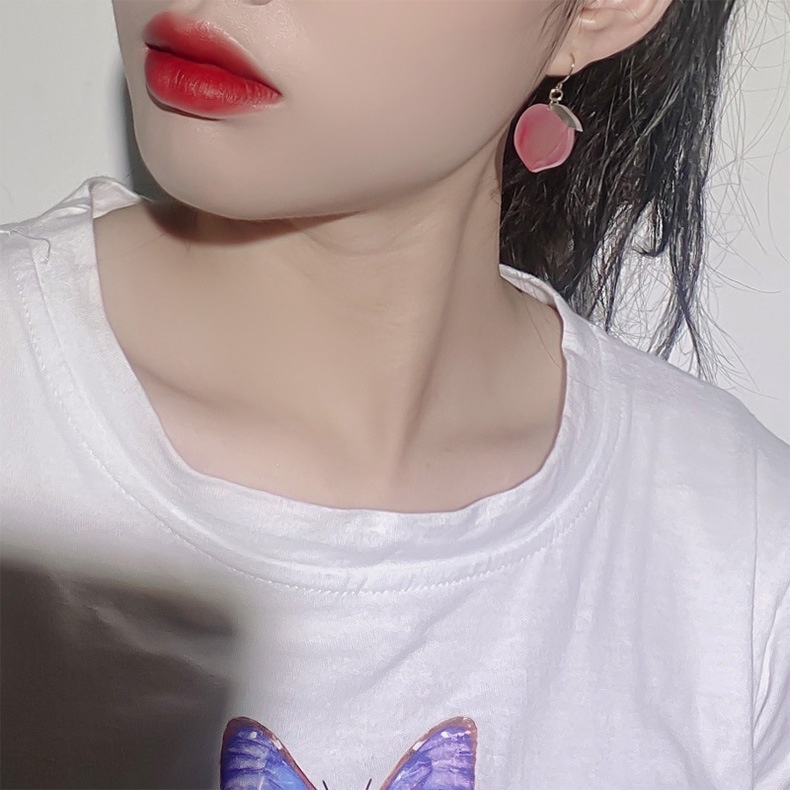 Anting Bentuk peach Untuk Wanita