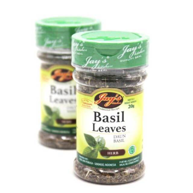 

AD Jay's Basil Leaves | Daun Basil Kering | Jay Basil 20 gram