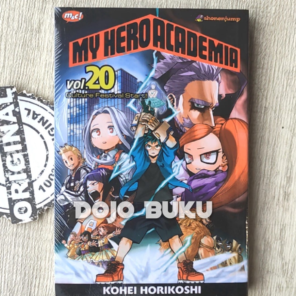 Komik Seri : My Hero Academia by Kohei Horikoshi