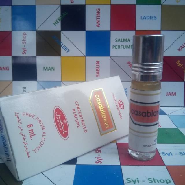 Parfum Casablanca By Ahsan Roll On Non Alkohol 6ml