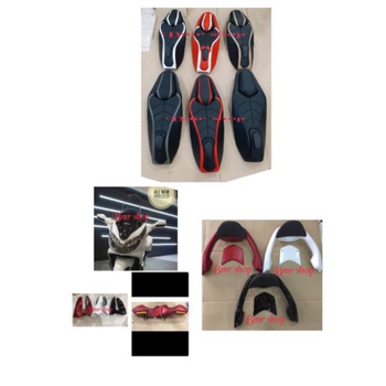 Unik paket modif pcx 150 lokal spion lipat jok mbtech dan backrest sandaran pcx 150 lokal Berkualita