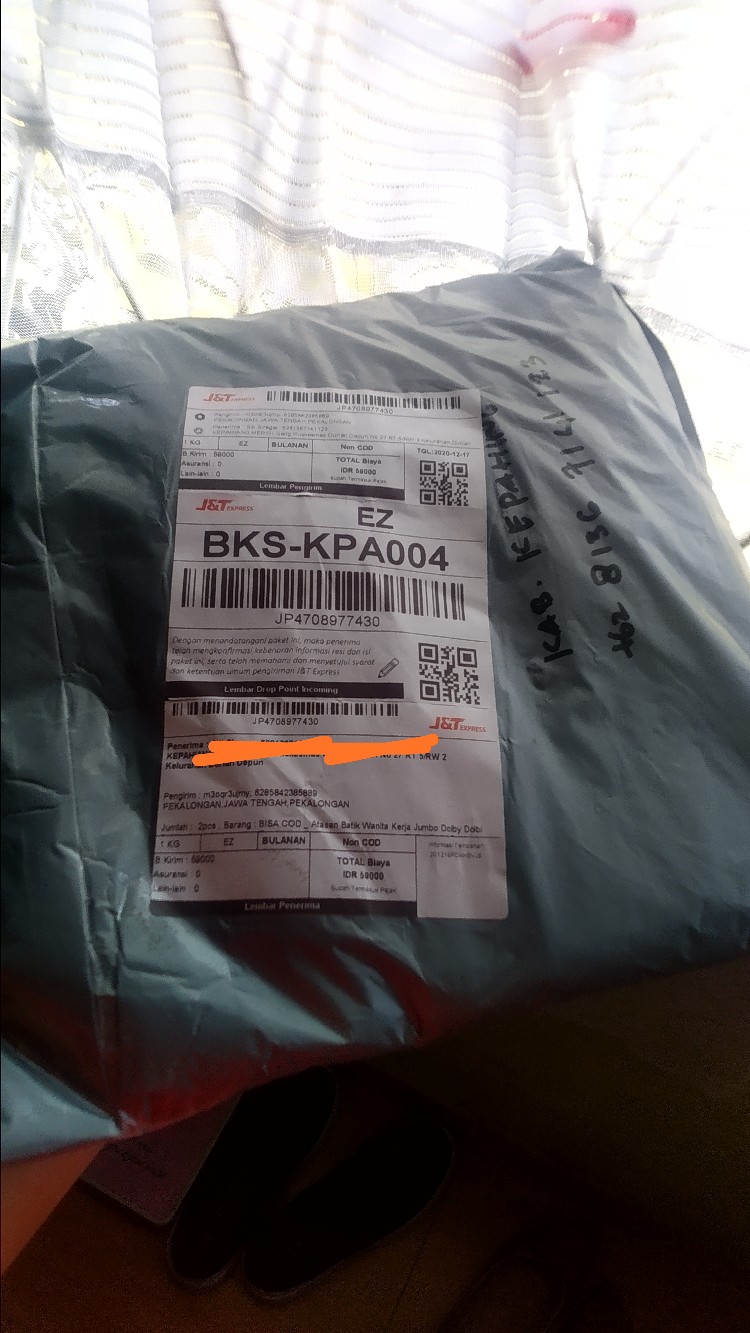 Bisa Cod _ Atasan Batik Wanita Kerja Jumbo Dolby Dolbi Dobby Doby Modern Dan Terbaru2020