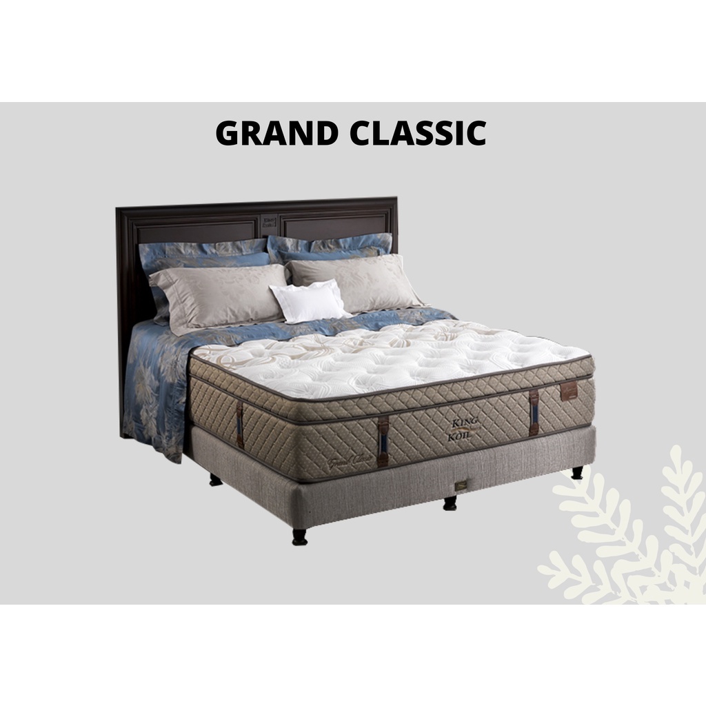 FULL SET KING KOIL SPRINGBED GRAND CLASSIC (180x200)