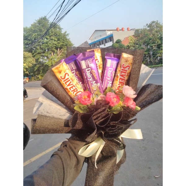 

Bouquet Chocolate/Buket Coklat/Buket Snack