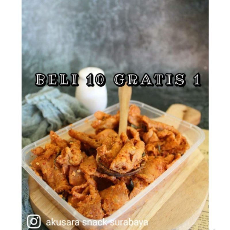 

KULIT AYAM CRISPY SUPER PEDAS 100gr