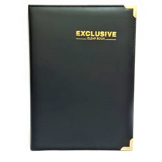 

READY MAP DOKUMEN KEEPER CLEAR HOLDER HITAM FOLIO F4 20 LBR PVC DISPLAY BOOK BERKUALITAS