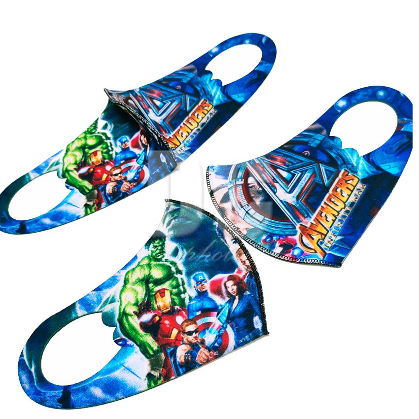 Masker Anak Kecil Scuba Premium Karakter Doraemon Toy Story Avenger (Bisa Pilih Motif)