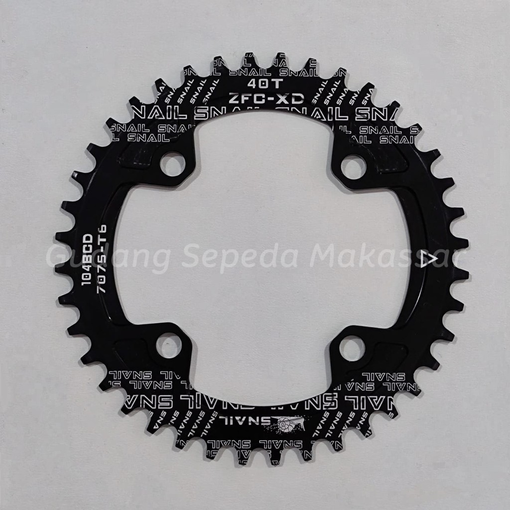 Chainring Sepeda MTB SNAIL 104 BCD 40T 42T 30T
