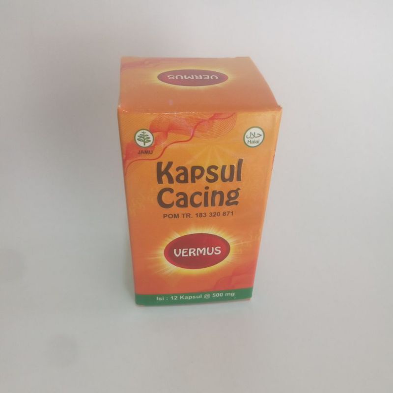 Kapsul Cacing Vermus pengganti Vermin