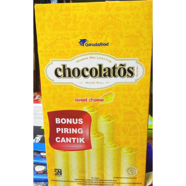 

Cokolatos wafer roll kemasan box (16gr)