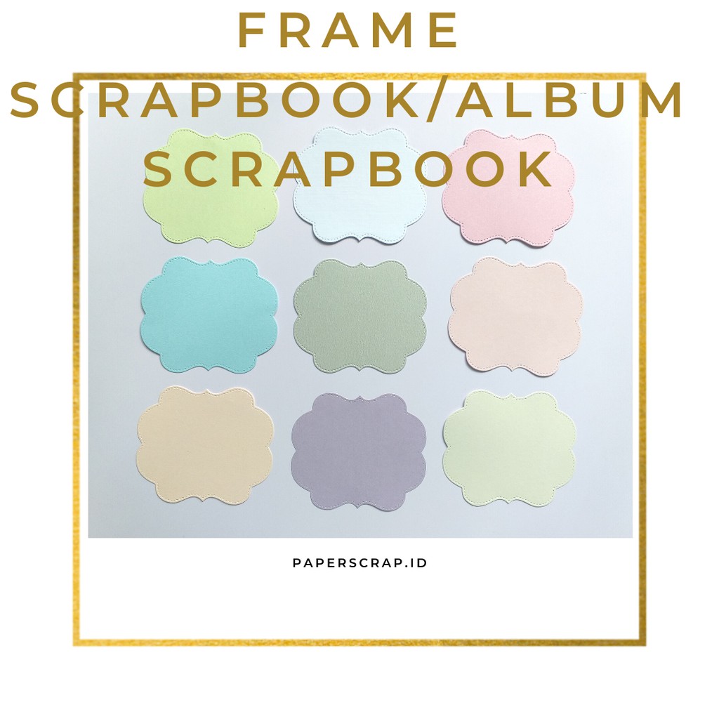 

Kertas Scrapbook/Kartu UcapanFrame Scrapbook/Blank Card/Gift Card/