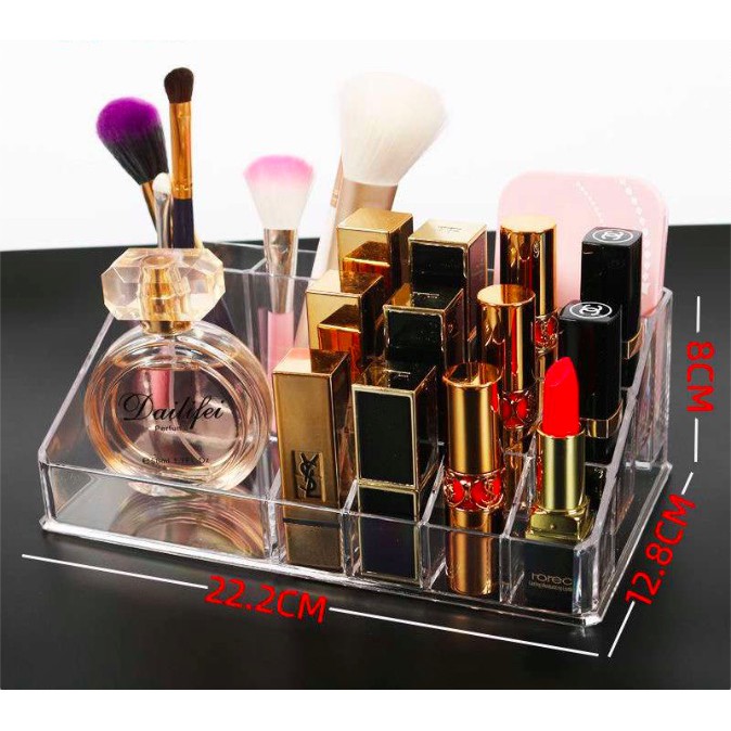 [COD] Kotak Make Up Acrylic Rak Kosmetik Organizer Rak Serbaguna Storage Box Cosmetic