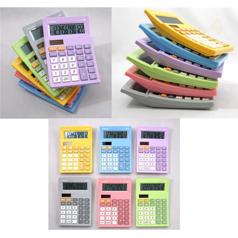

CALCULATOR KALKULATOR CANON WARNA WARNI AS 120V