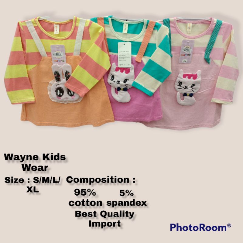 DRESS WAYNE KIDS/ DRESS ANAK IMPORT