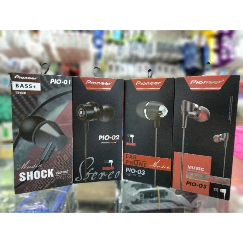 HEADSET PIONEER-PIO 01 02 03 04 05 / PIONEER PIO 05 / Hadset Pioneer / Hf Pioneer / HEADSET PIONEER 