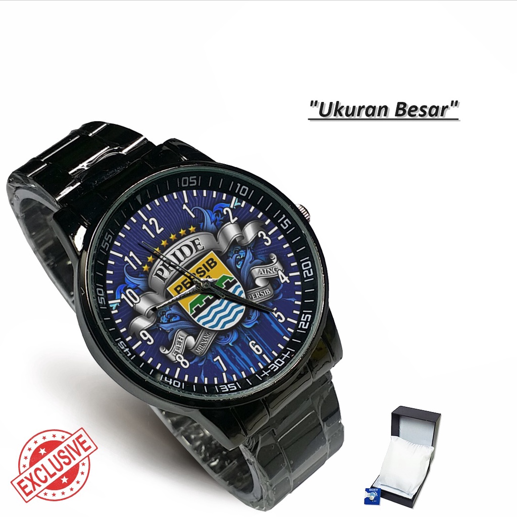 Jam Tangan Rantai Couple PRIDE OF PERSIB 1 (Awesome)