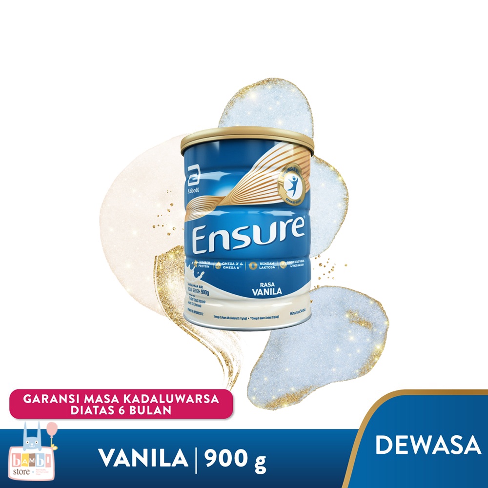 Ensure Gold 850 gr - Susu Nutrisi Dewasa Rendah Laktosa - Vanilla/Coklat