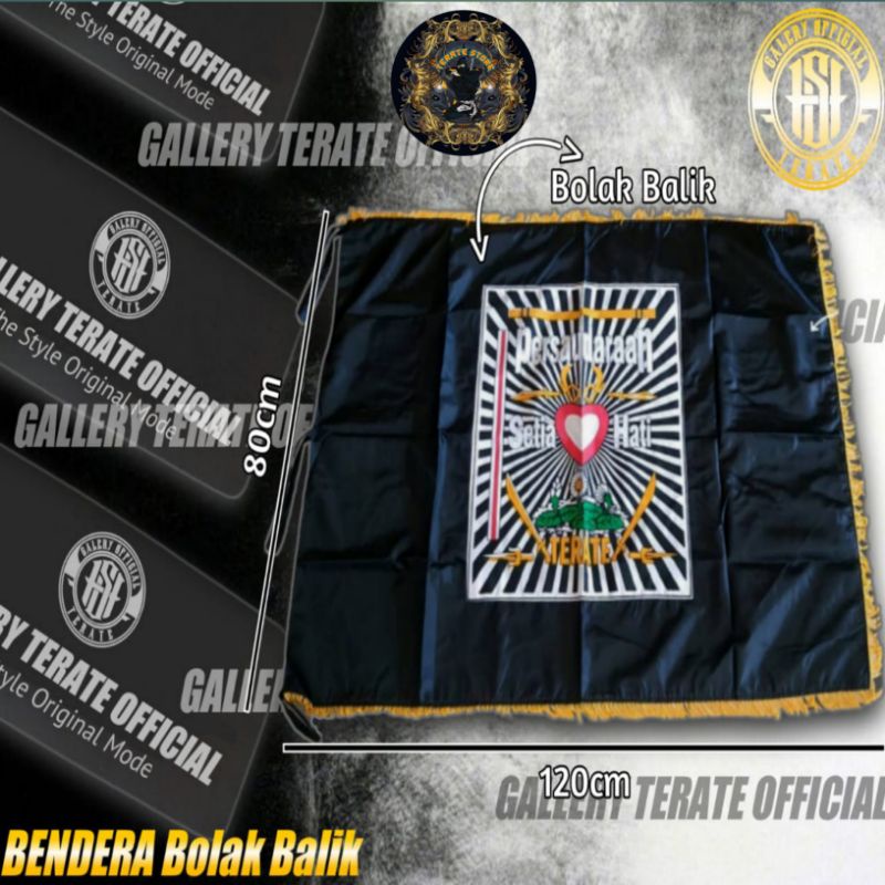 Bendera PSHT | Bendera Panji Psht | Bendera Terate | Bendera