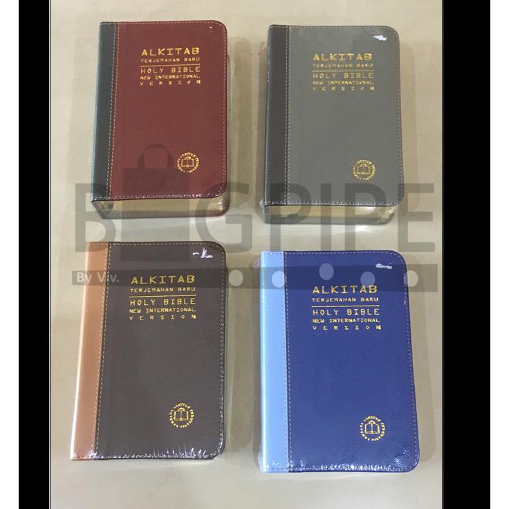 Dijual Alkitab Indonesia Inggris Niv Lai Alkitab Dwibahasa Eksklusif Terlaris