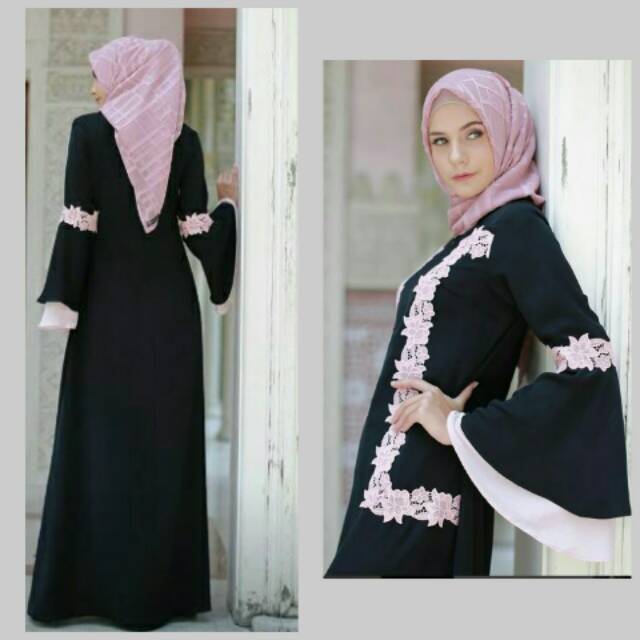 Size L Esima dress zerina banu dress gamis premium heaven lights zerina banu zb