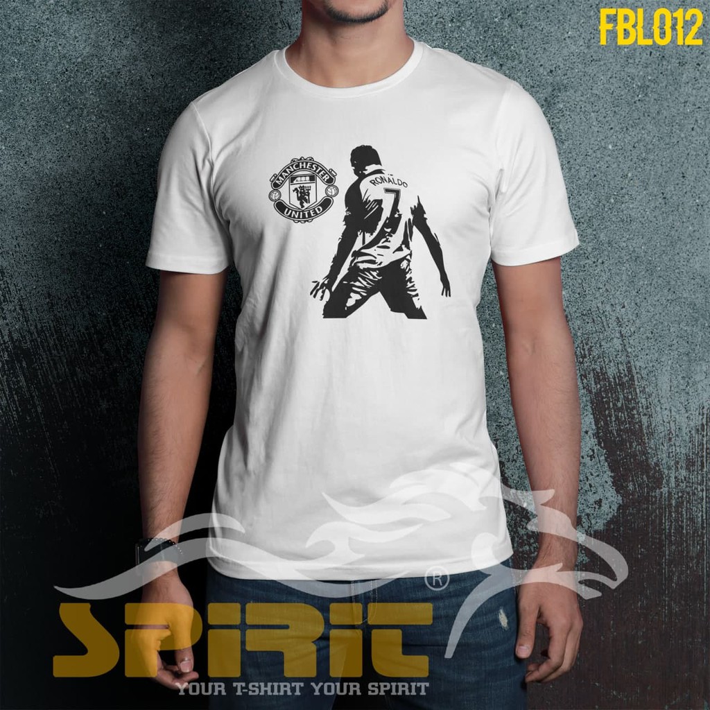 Kaos CRISTIANO RONALDO Kaos Manchester United Baju Bola Pendek Pria